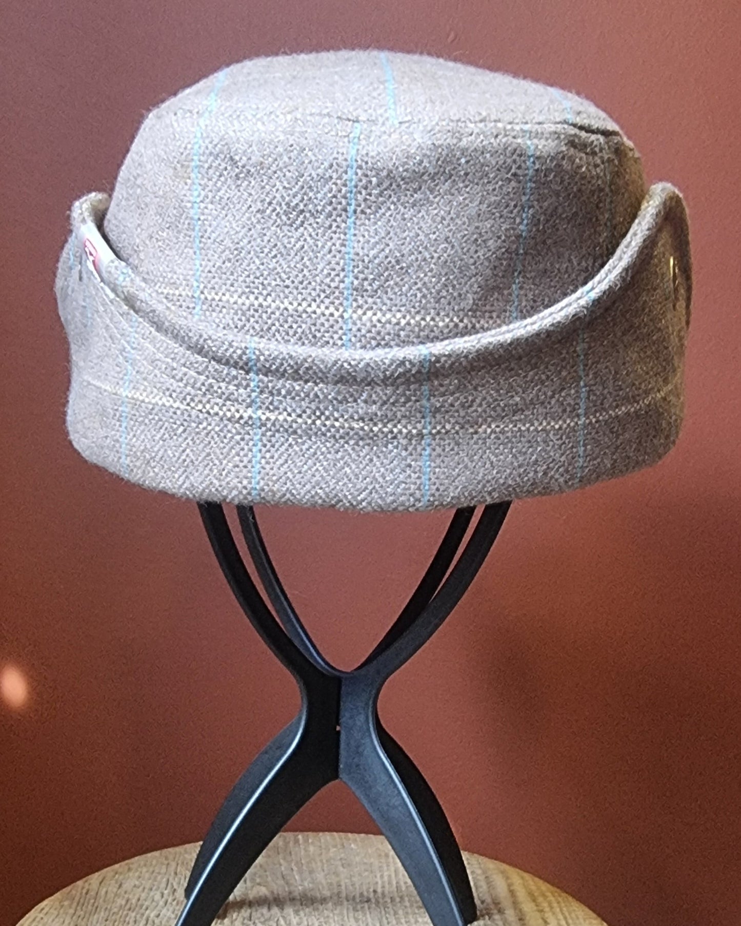 Kangol Tweed Trapper Cap with Ear Flap