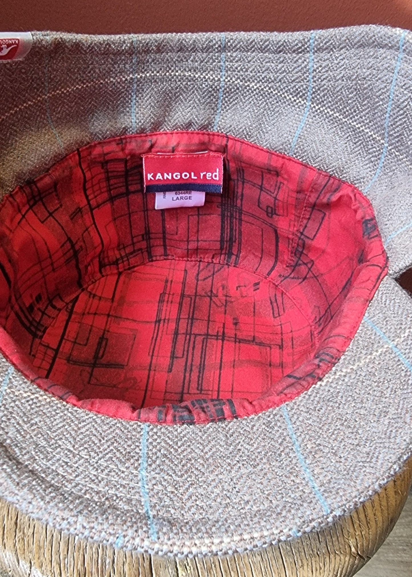 Kangol Tweed Trapper Cap with Ear Flap