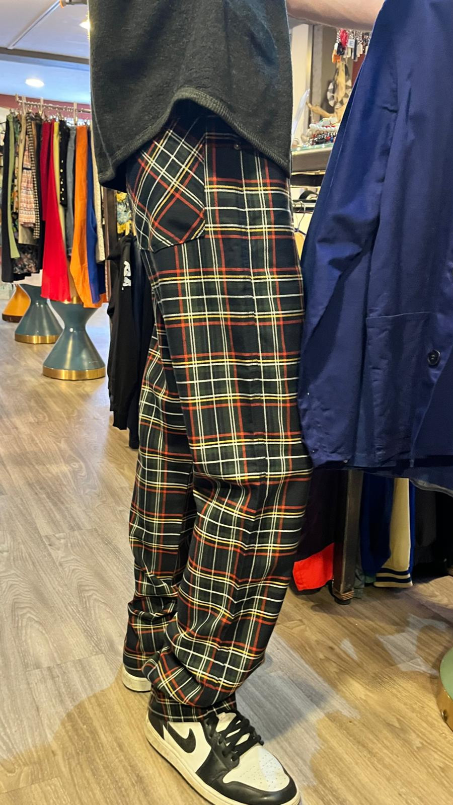 Works Jeans Tartan Trousers