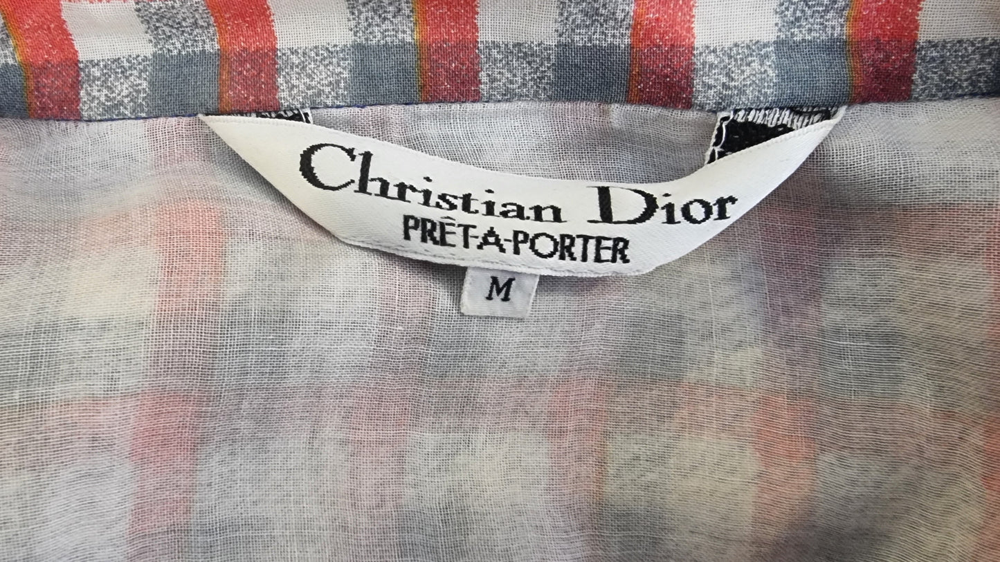 Christian Dior Check Shirt