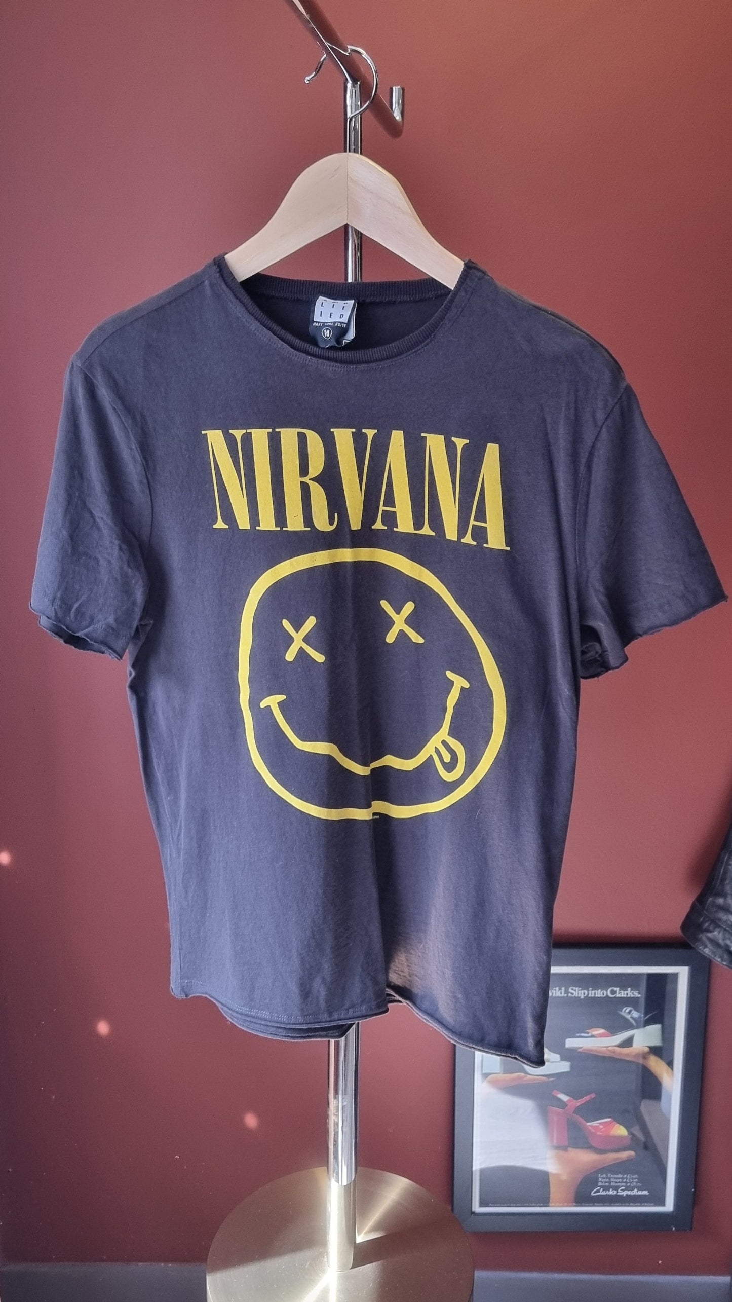 Nirvana Smiley Graphic Tee