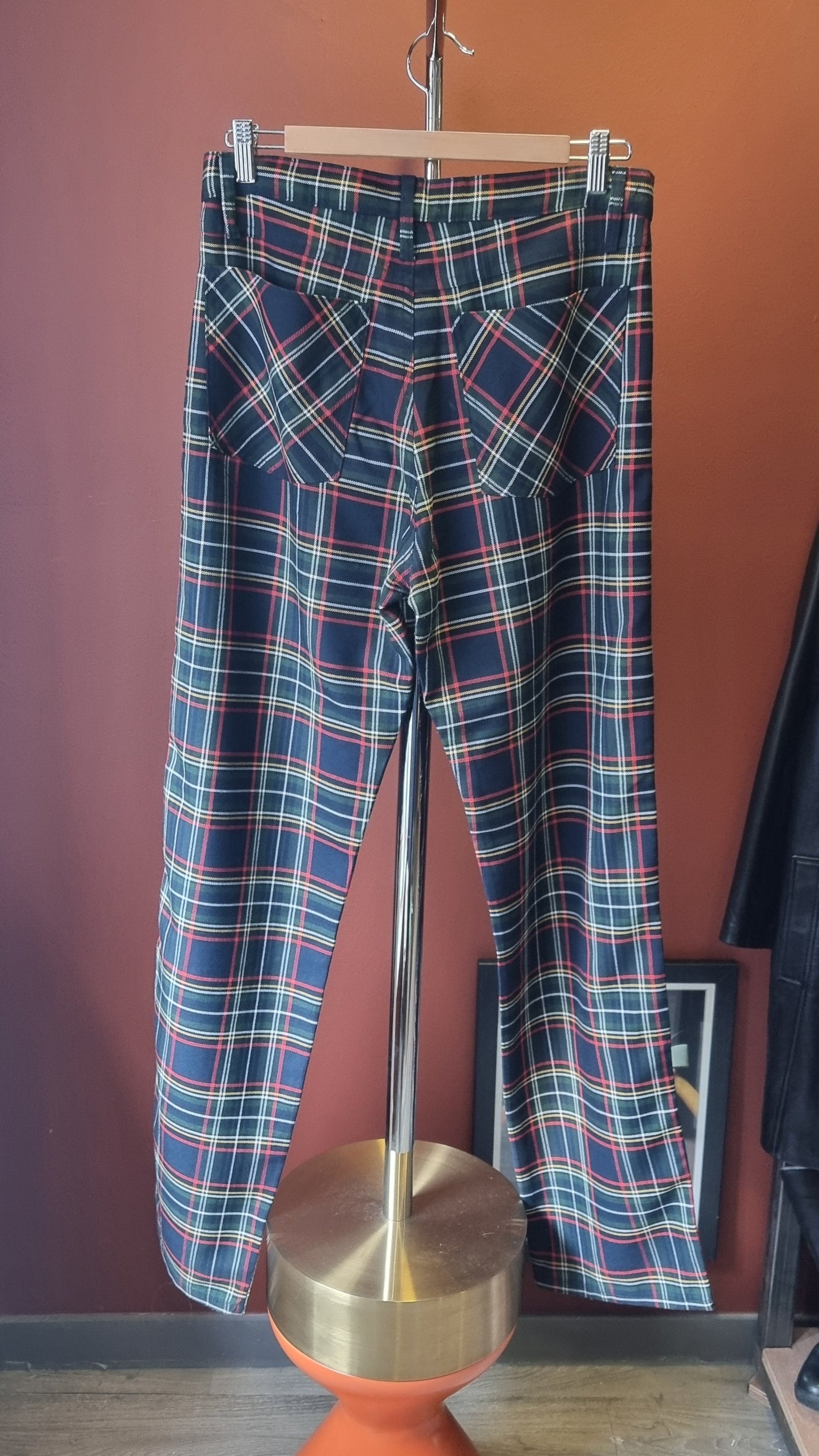 Works Jeans Tartan Trousers