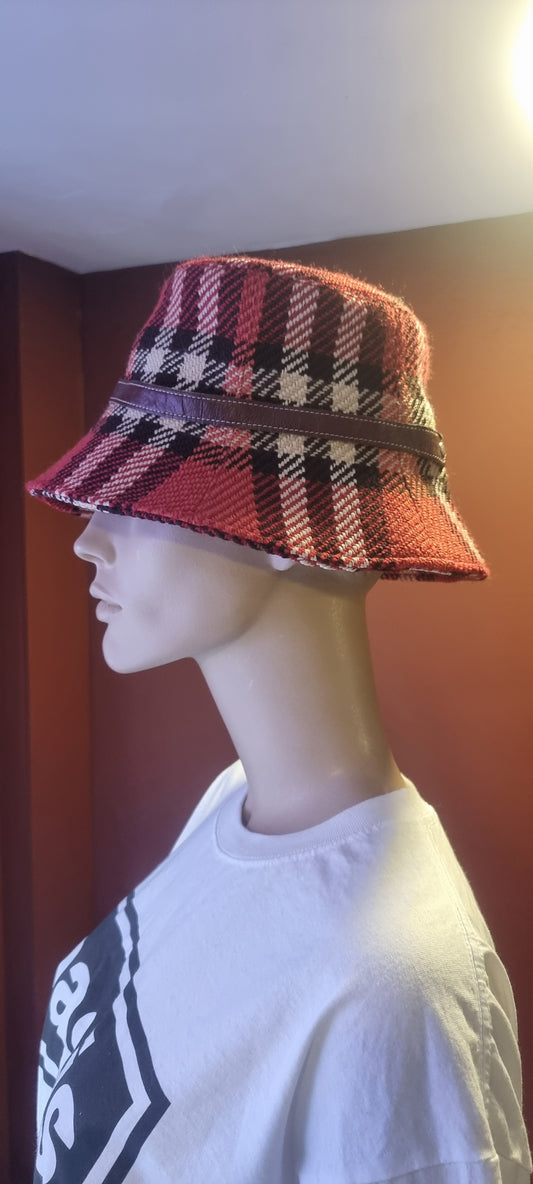 Burberry Tartan Bucket Hat