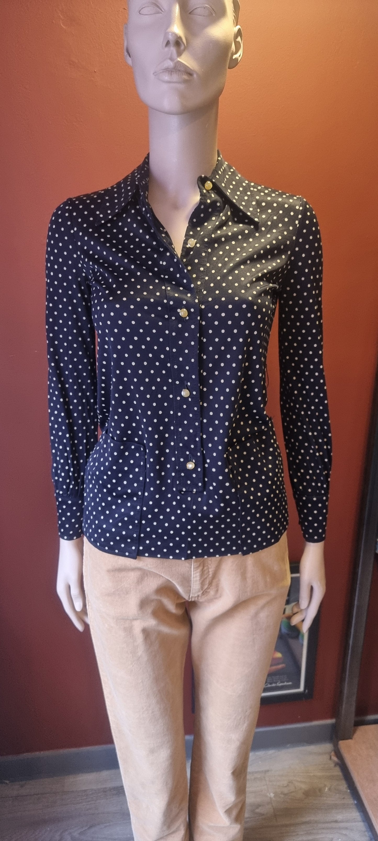 1970's Shacket Blouse