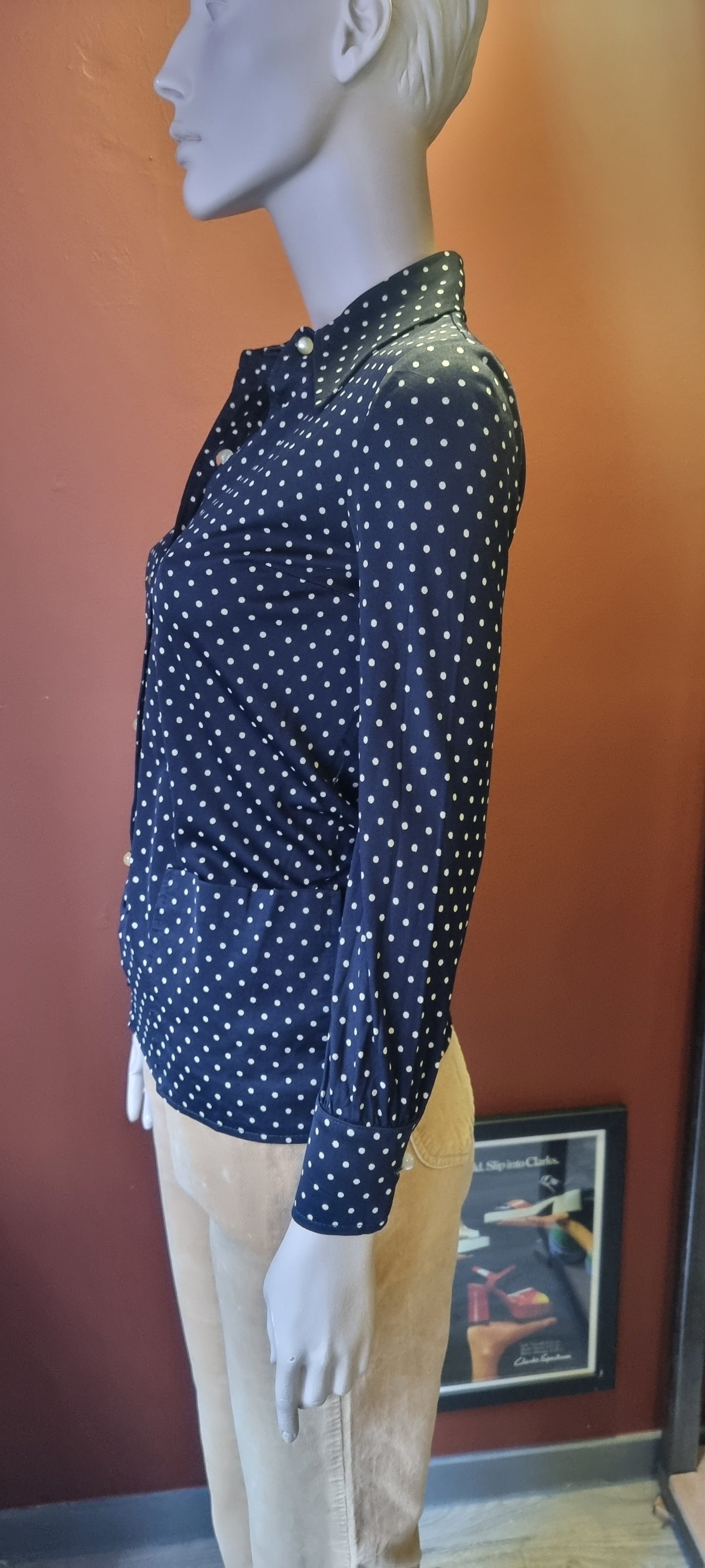 1970's Shacket Blouse