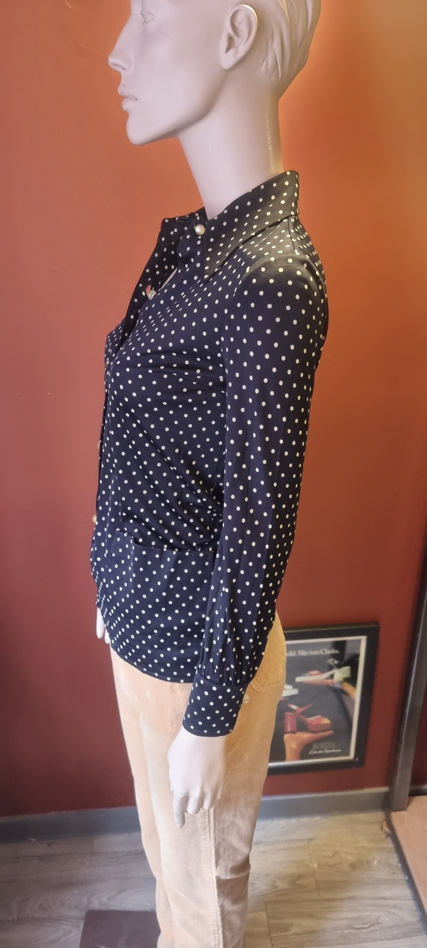 1970's Shacket Blouse