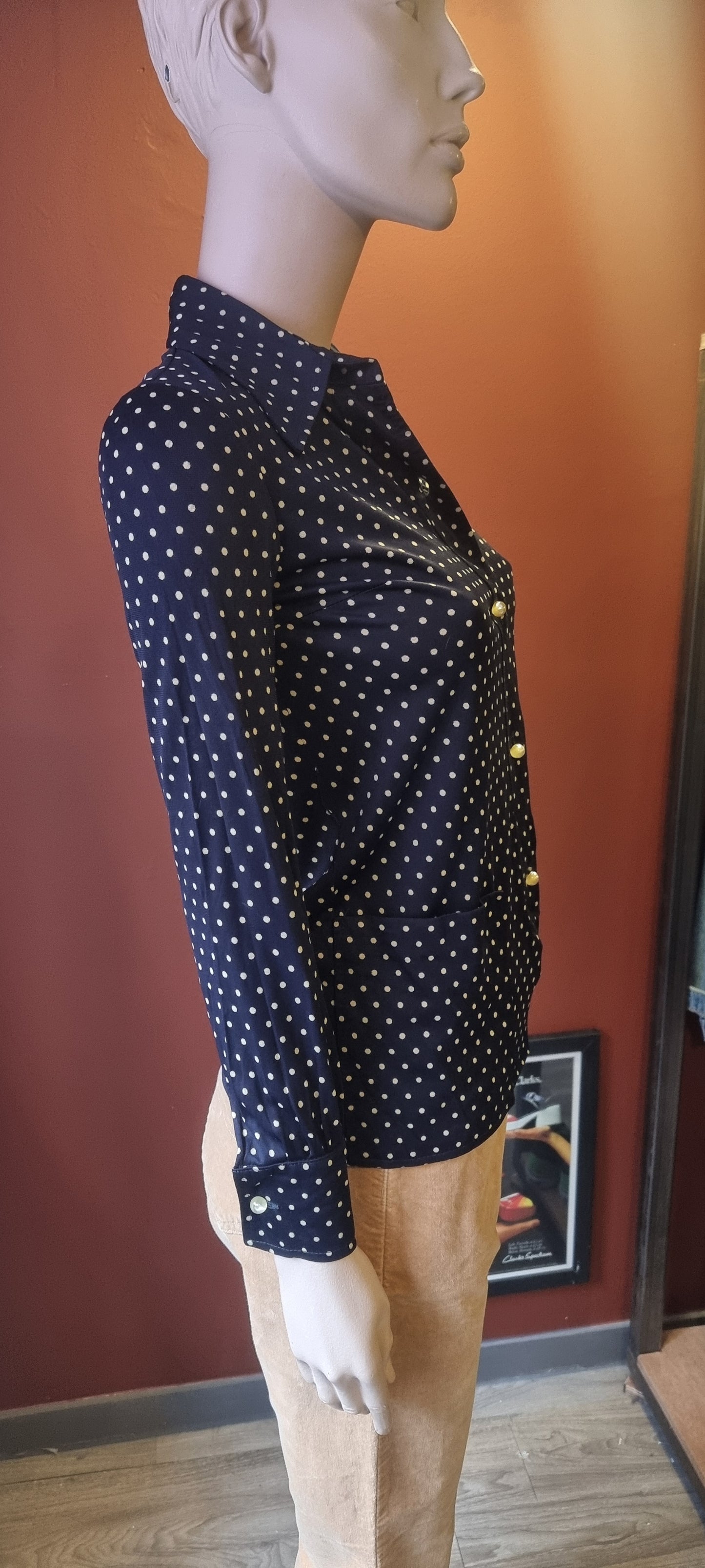 1970's Shacket Blouse