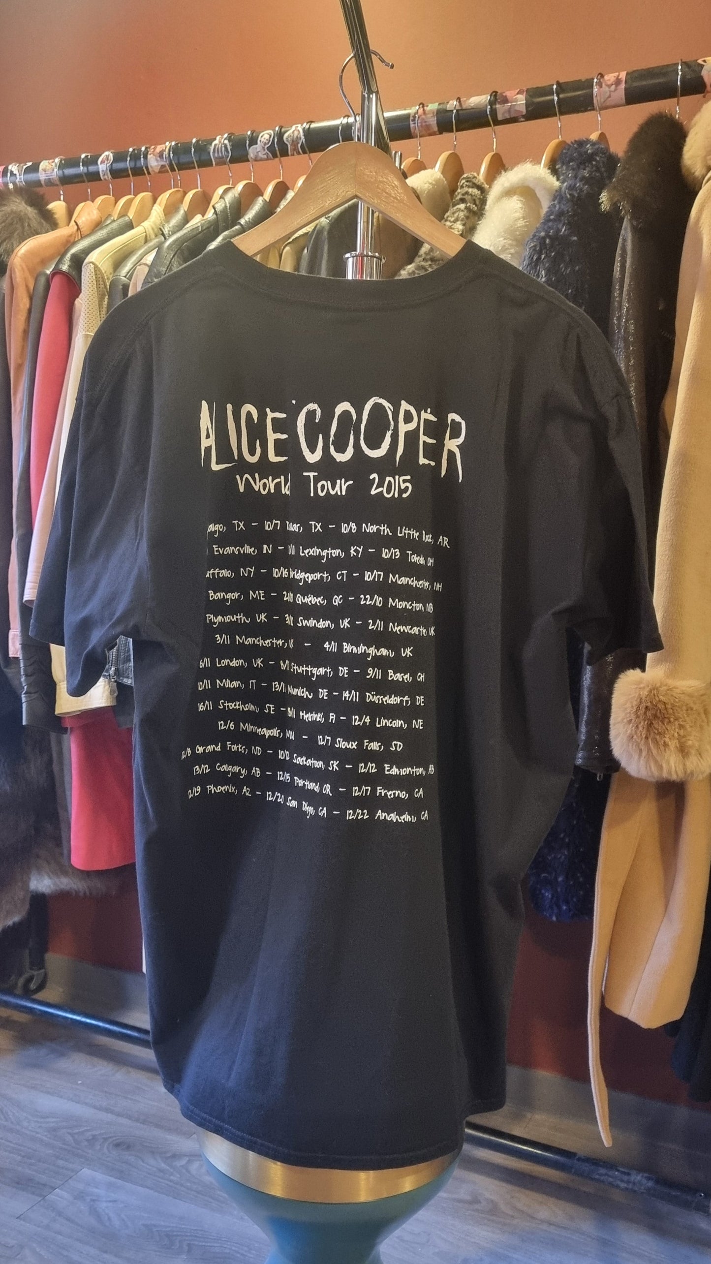 Alice Cooper World Tour Tee