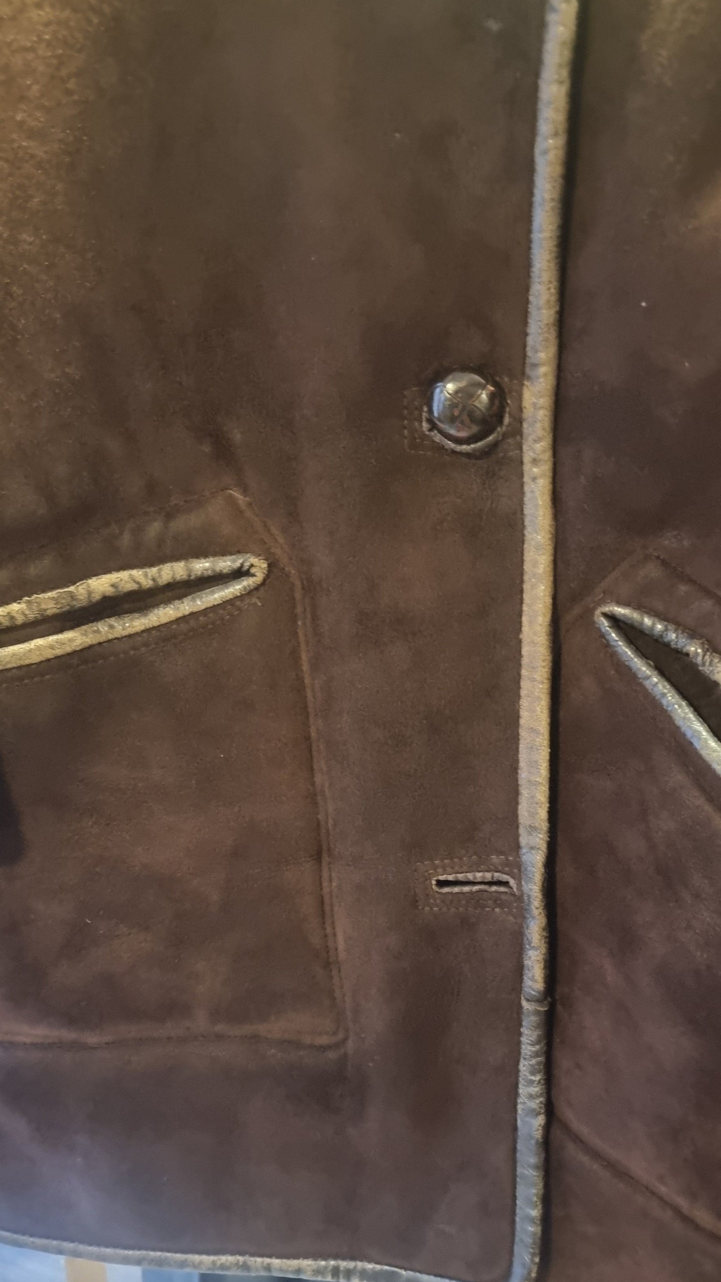 70s Sheepskin Shearling Jacket