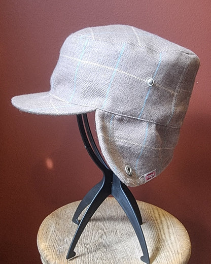 Kangol Tweed Trapper Cap with Ear Flap