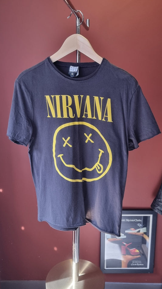 Nirvana Smiley Graphic Tee