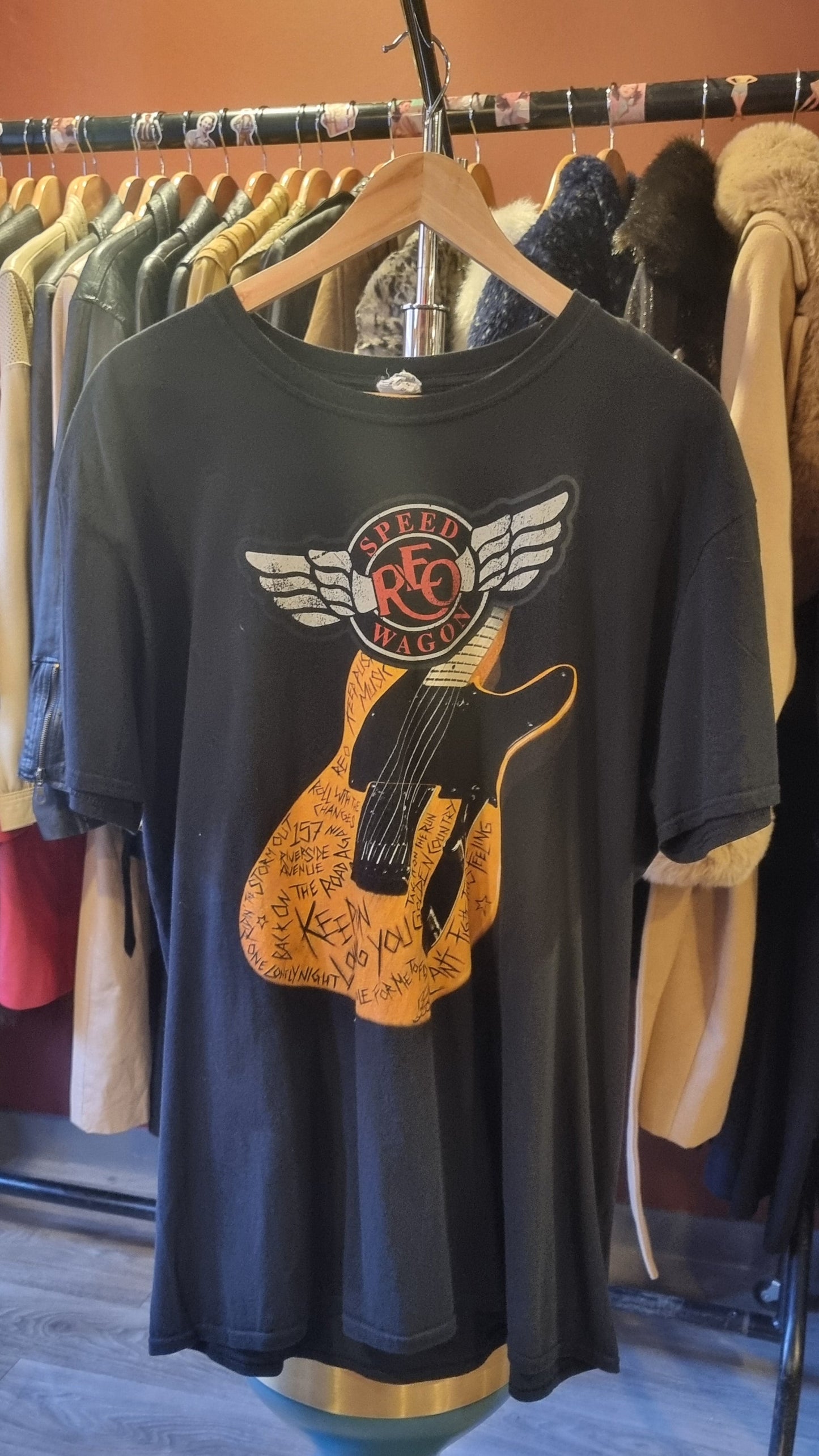 Reo Speedwagon UK Tour Tee
