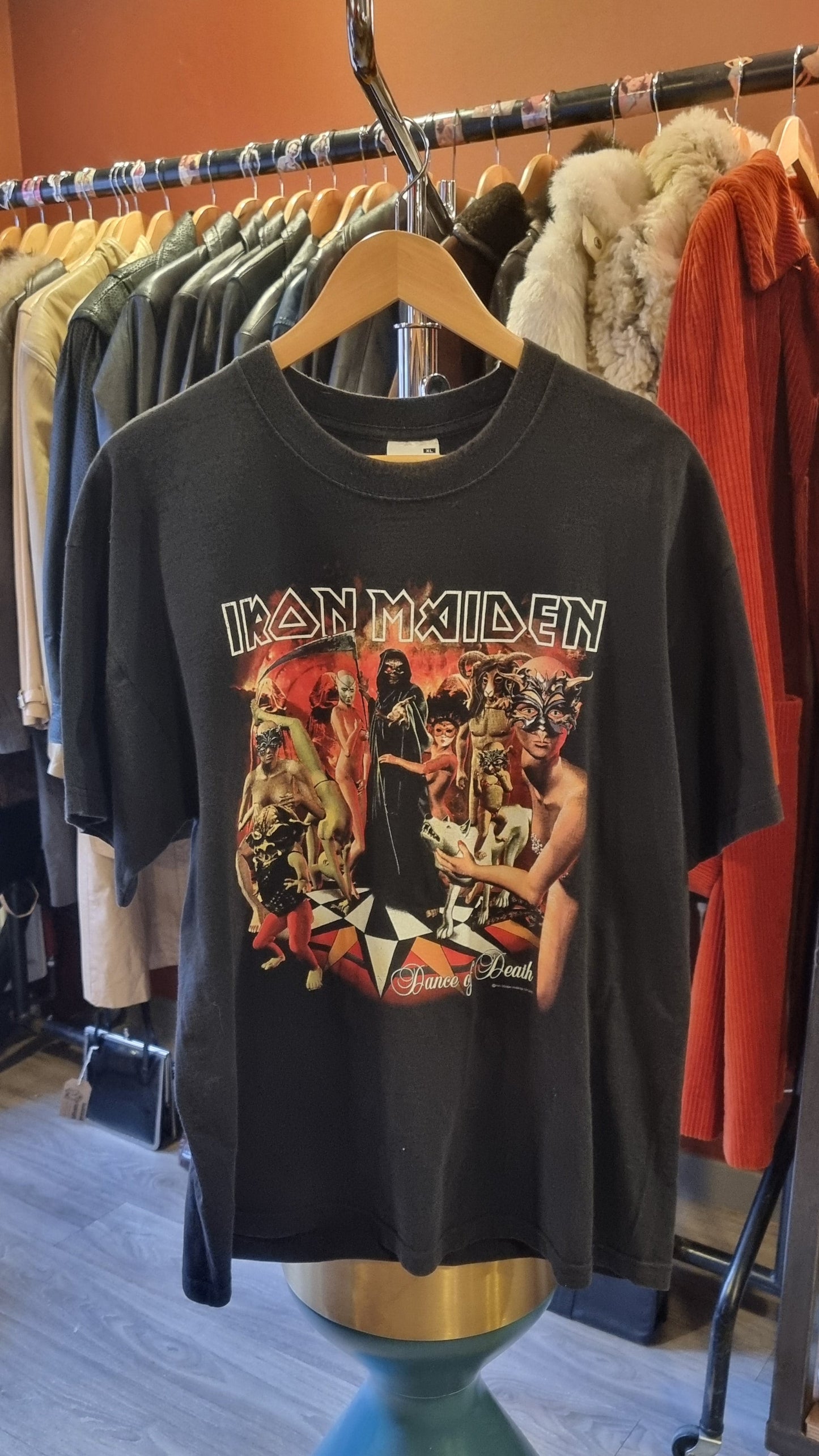 Iron Maiden Dance Of Death World Tour Tee
