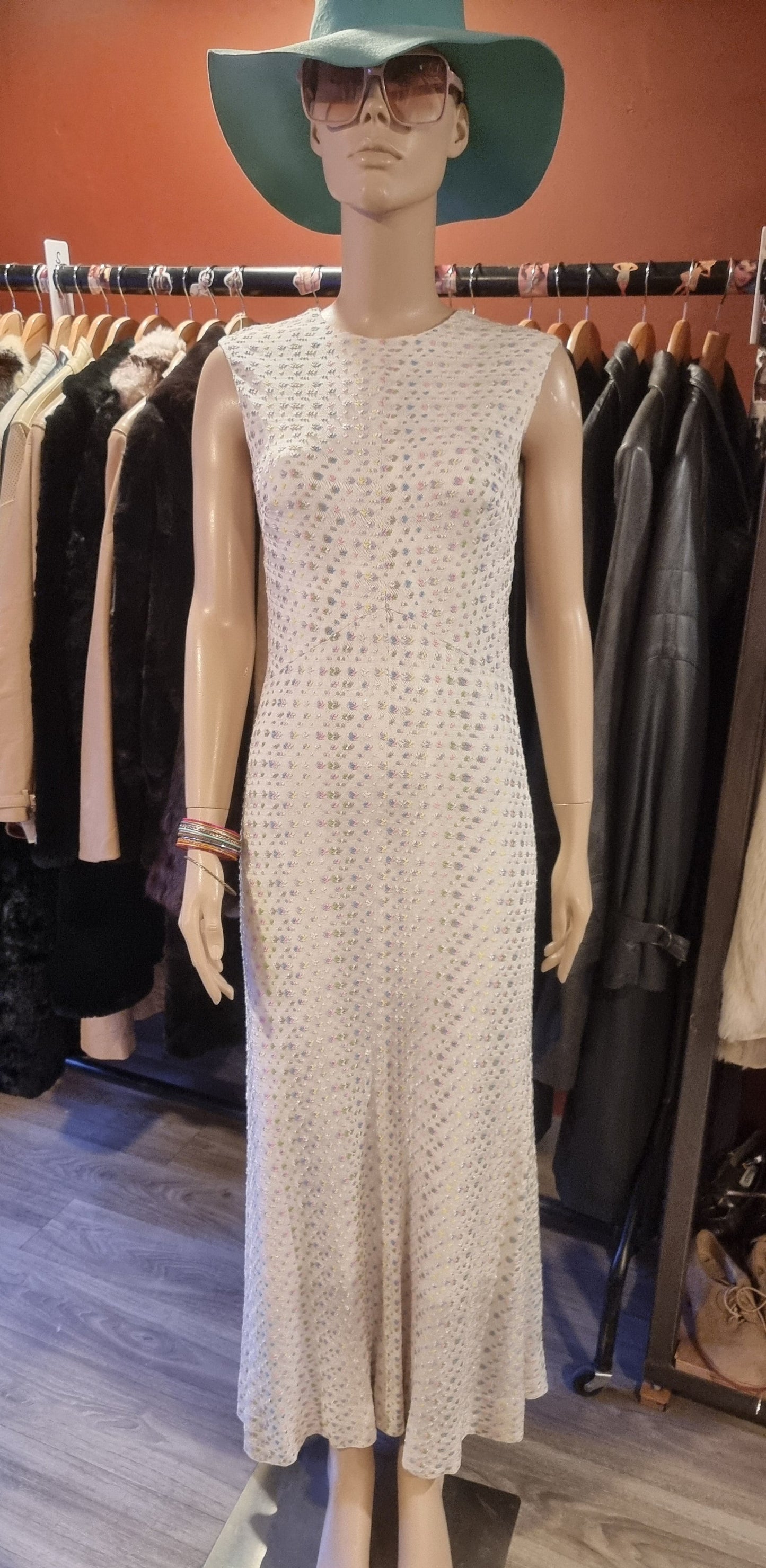 Vintage Rainbow Maxi Shift